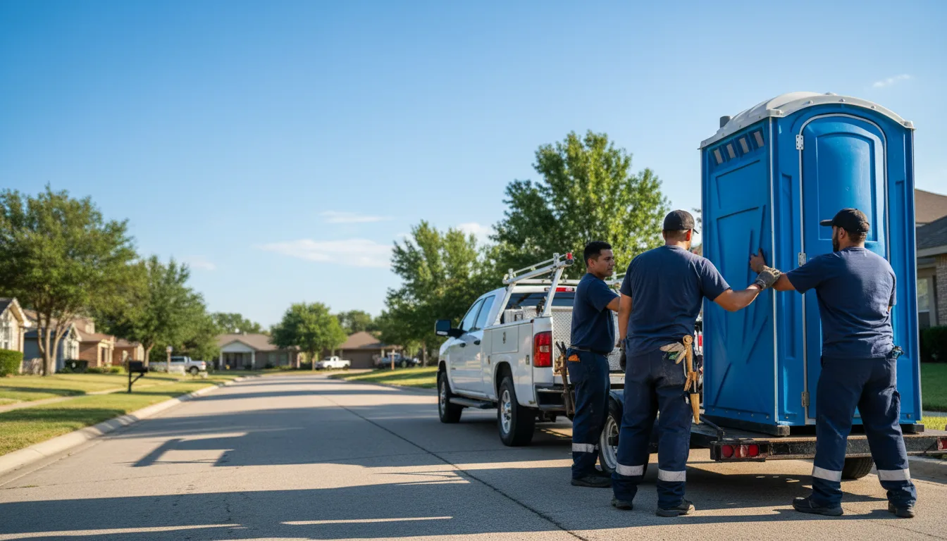Portable Toilet Rental in Rattan, OK near me